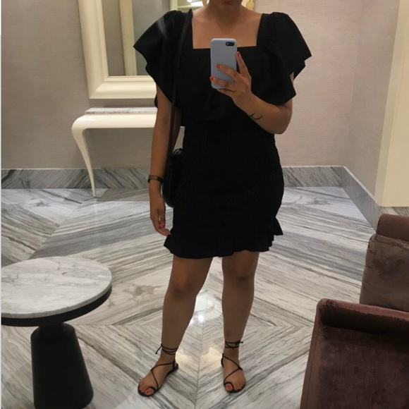 Solid and Striped smocked ruffle dress - Picture 2 of 4